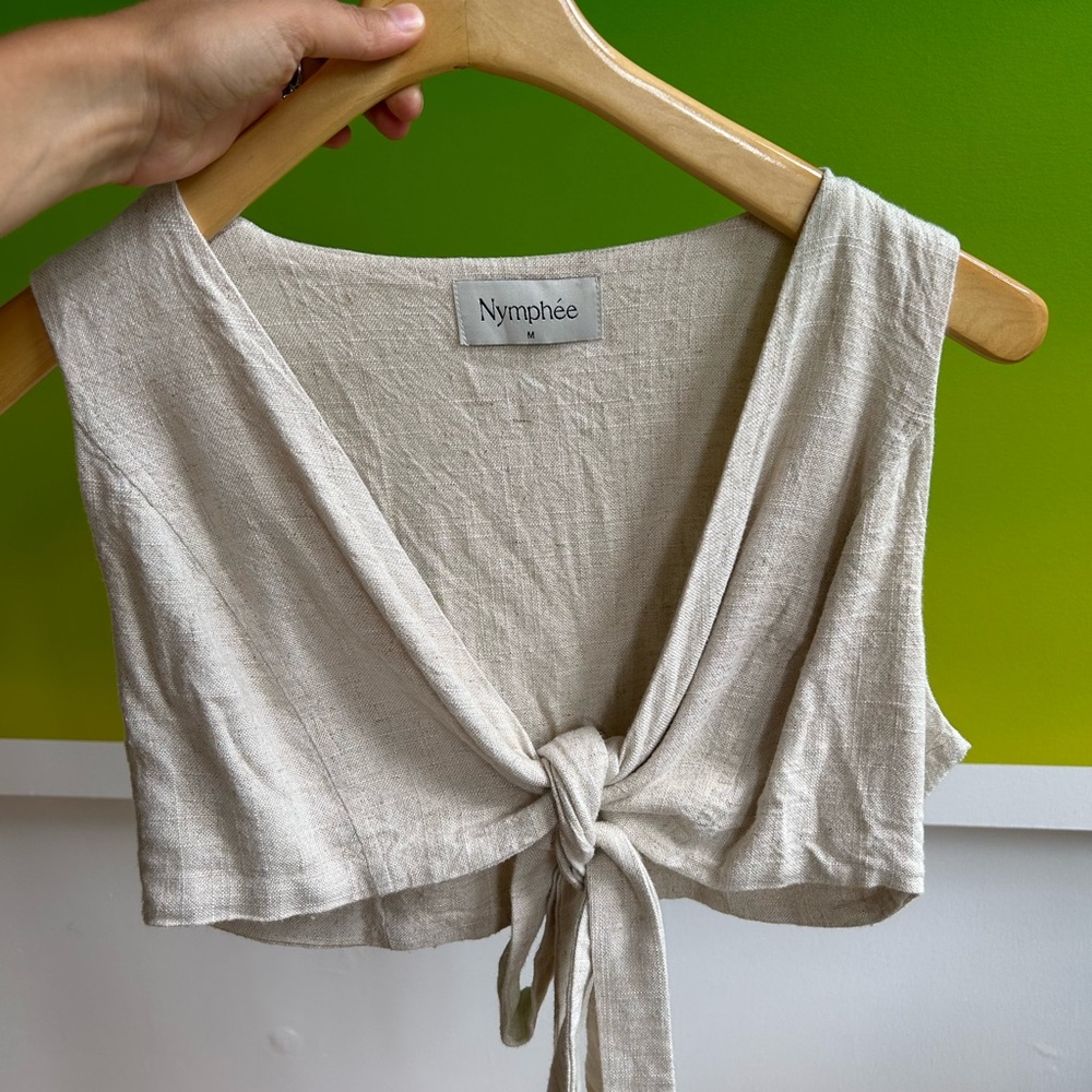 Linen Vest